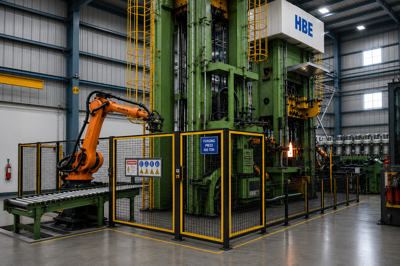 Integrated forging production